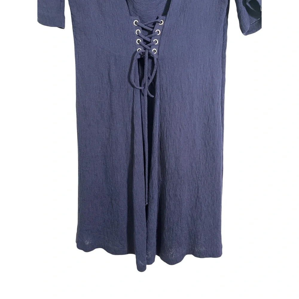 MAEVE x ANTHROPOLOGIE Juliet Corset Dress in Navy‎